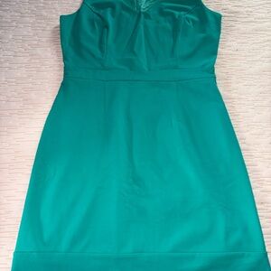 Cynthia Rowley Racerback Teal Dress